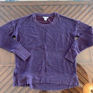 PURPLE ATHLETA SWEATER